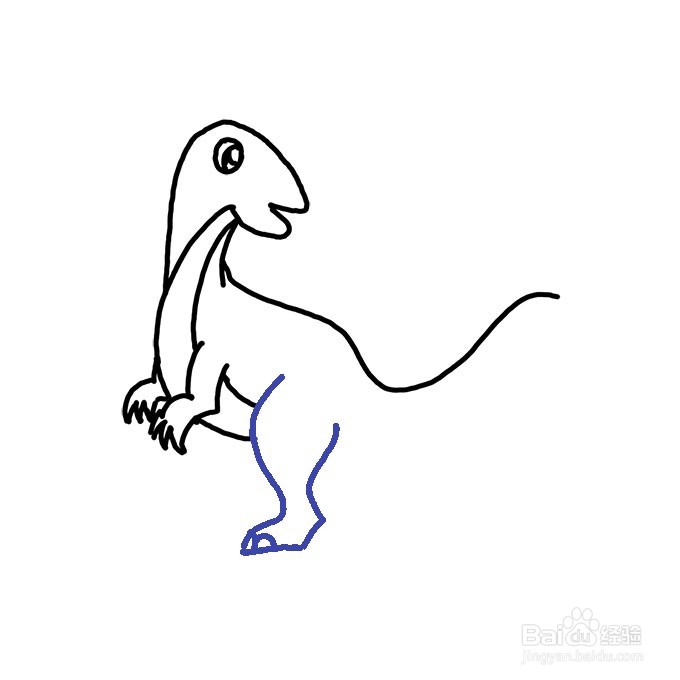 如何画慈母龙简笔画-分步图解