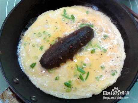 小朋友爱吃的海参煎蛋