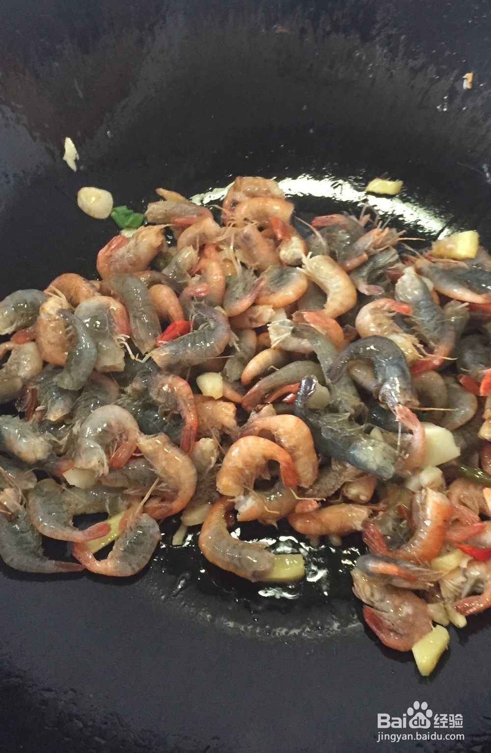 夏季开胃佳品：虾子炒咸菜苔