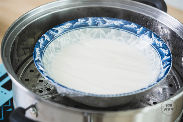 蜂蜜桂花牛奶炖蛋