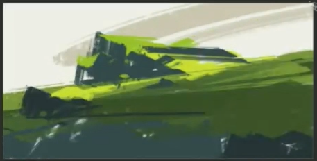 场景原画的不同绘画技法