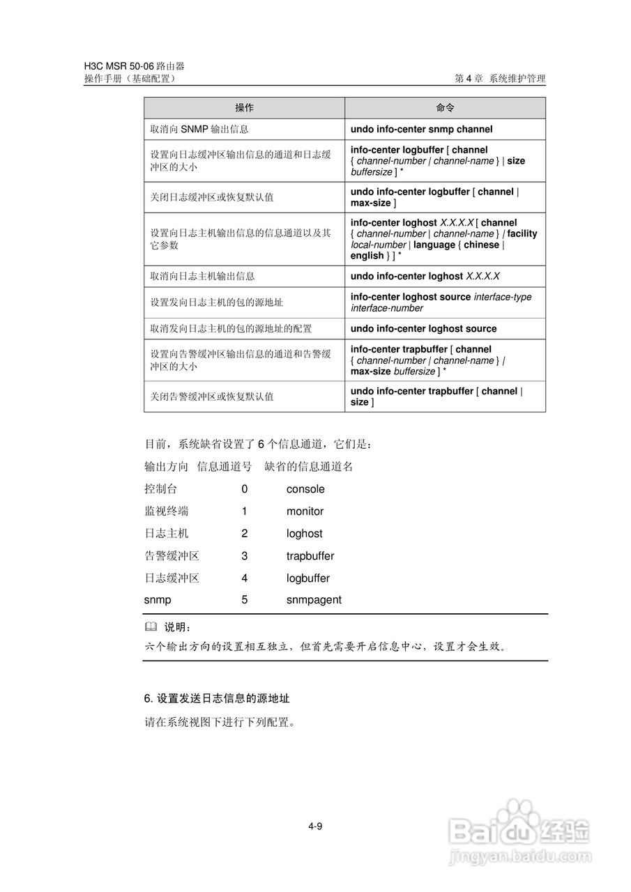 H3C MSR5006路由器操作手册:[5]