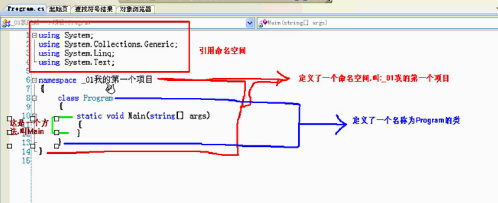 C#解决方案程序生成使用