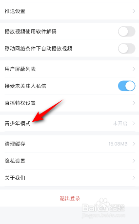 埋堆堆怎么开启青少年模式