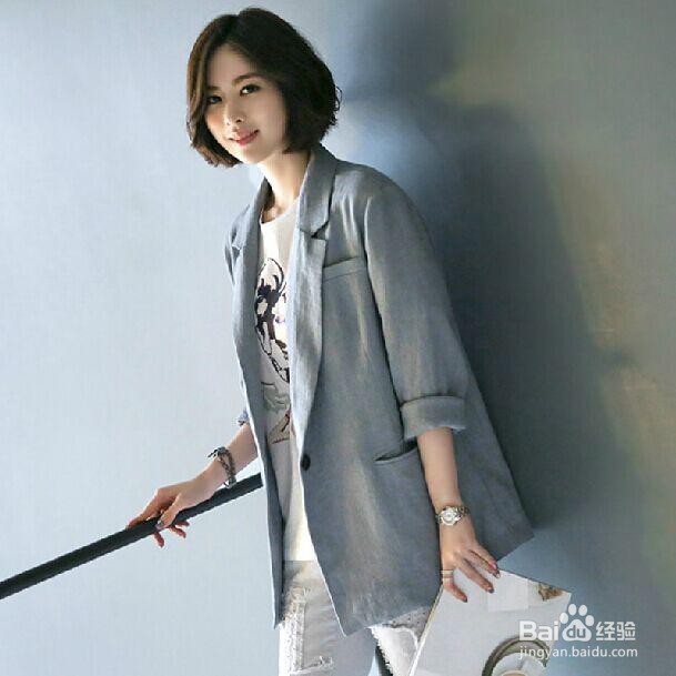 早秋女人上班穿件小西装,美翻了整个办公室!