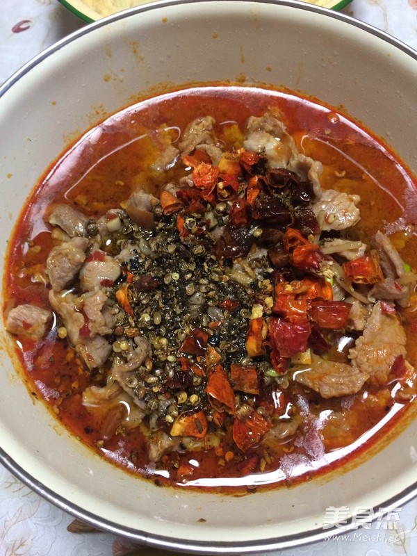 水煮肉片的做法