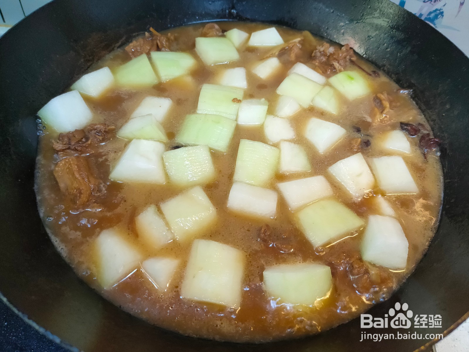 冬瓜烧鸭肉的做法