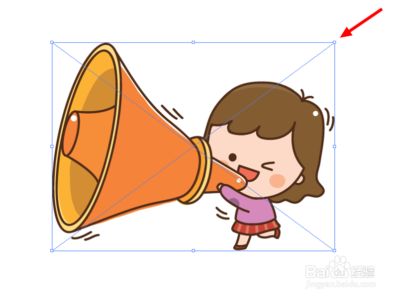 ai中怎么放大缩小图片,在AI里怎么将图片缩小