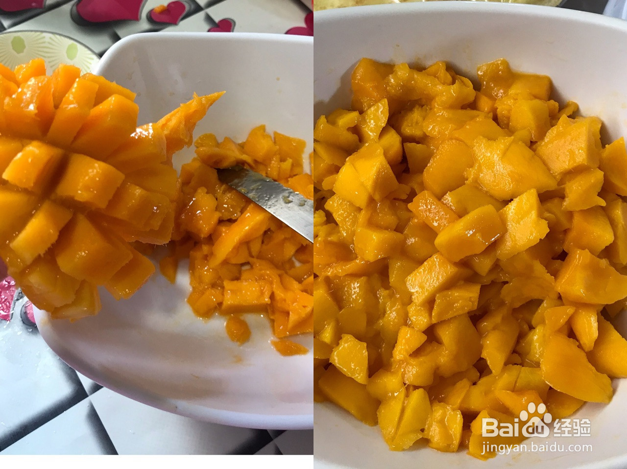 芒果千层蛋糕的做法