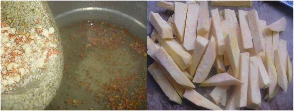 如何做红薯花生粥