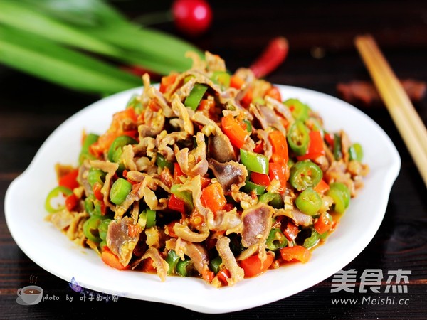 脆辣鸡胗的做法