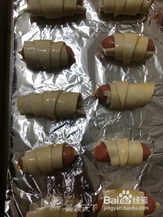 手抓饼卷香肠