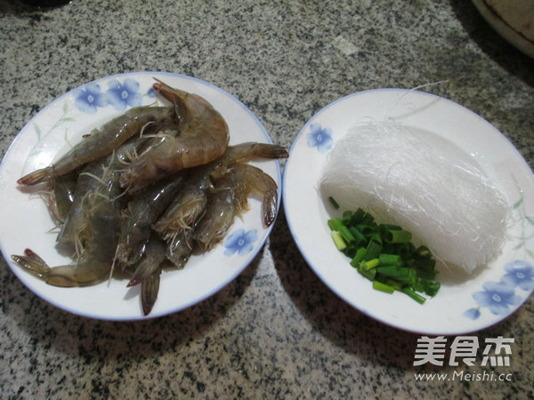 鲜虾煮粉丝的做法