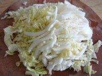 白菜香菇肉丝春卷的做法