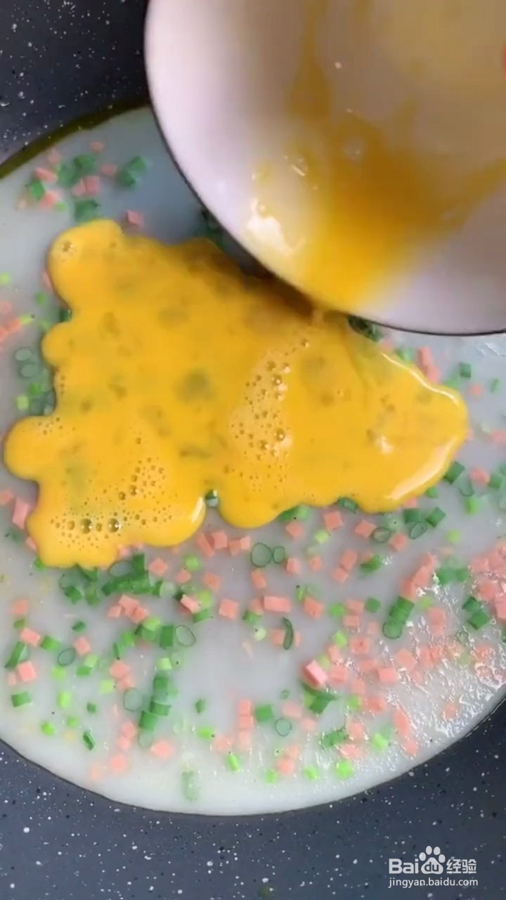怎么用鸡蛋和面粉做早餐