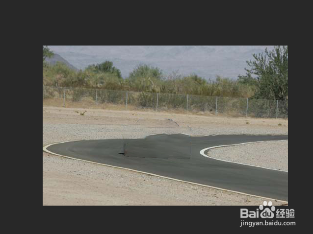PS小技巧-如何使跑车高速移动的效果