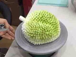 仿真榴莲造型蛋糕制作教程~萌萌哒