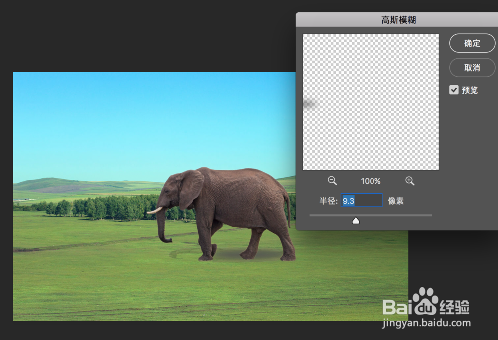 photoshop操控变形、合成及加阴影