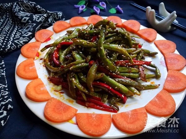 香辣四季豆的做法