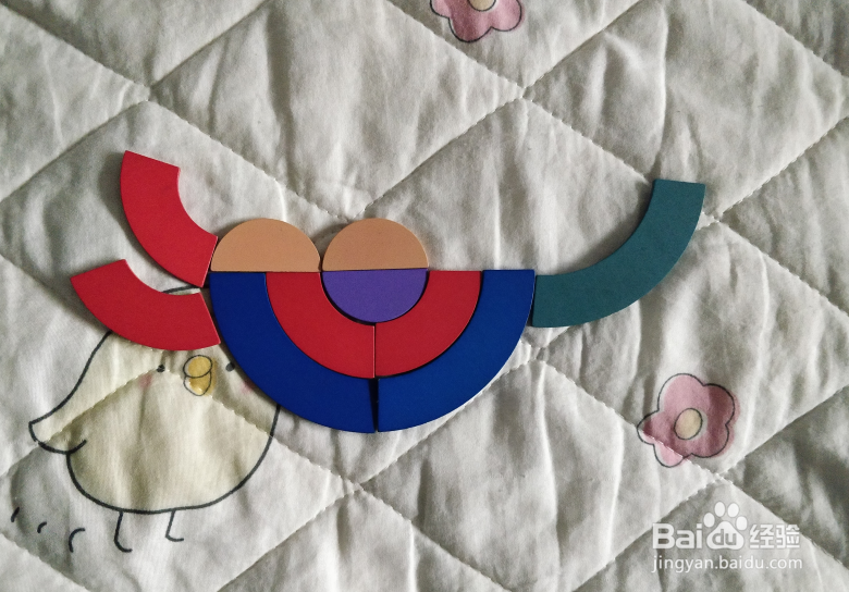 用幼儿积木怎么拼鸸鹋?