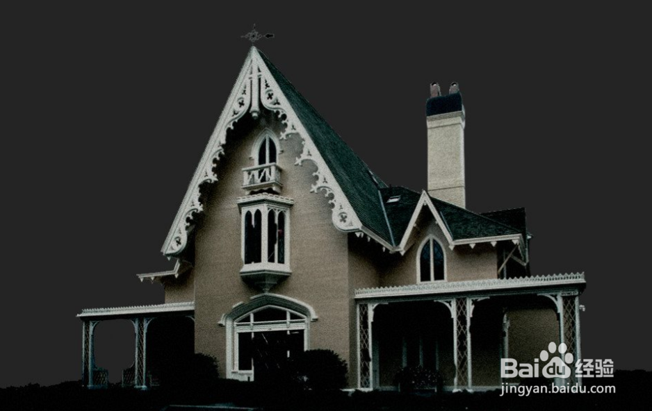 Photoshop之梦游鬼屋2