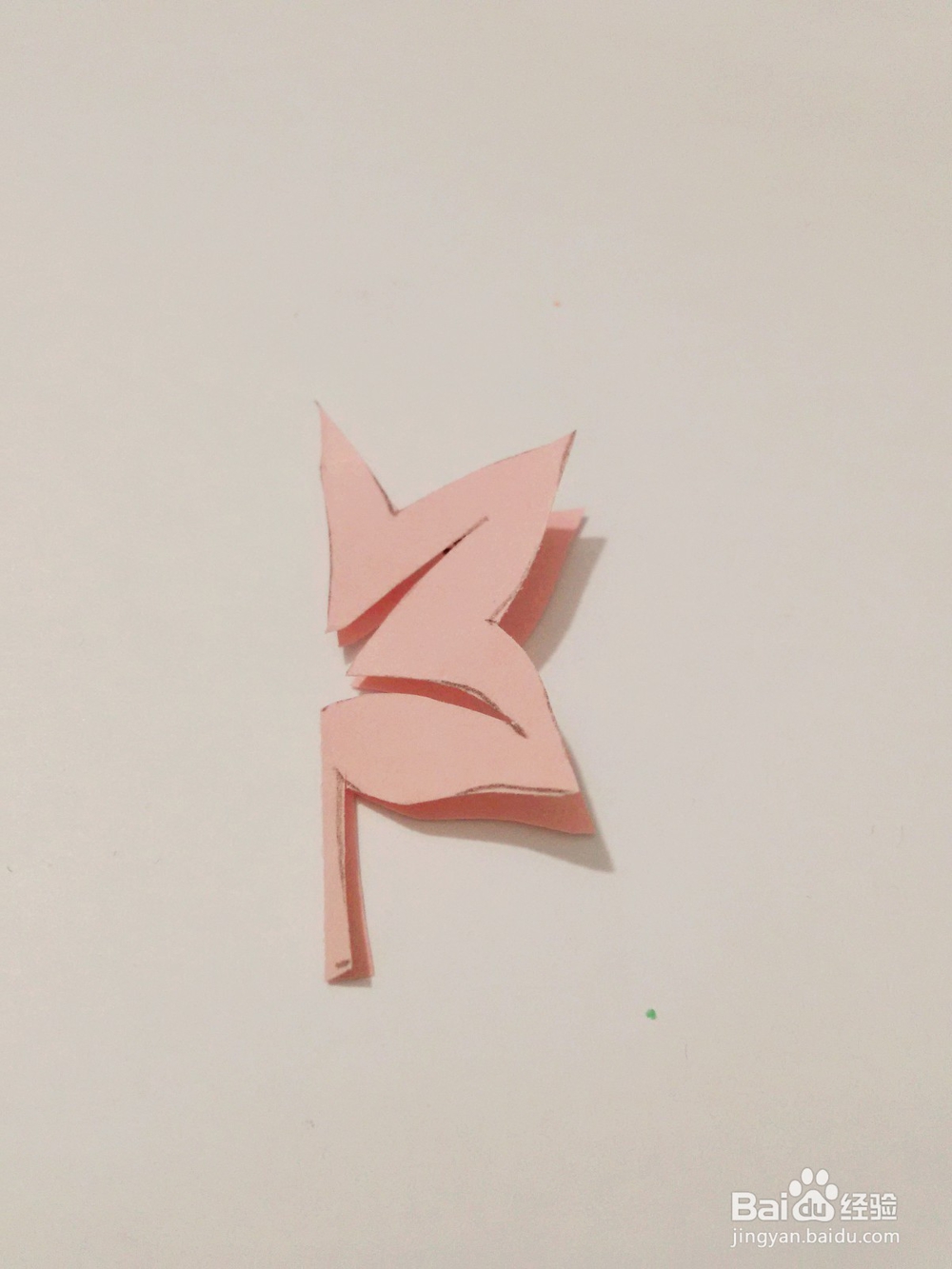 一片红叶怎么剪