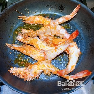 怎么做香煎蒜香虎虾