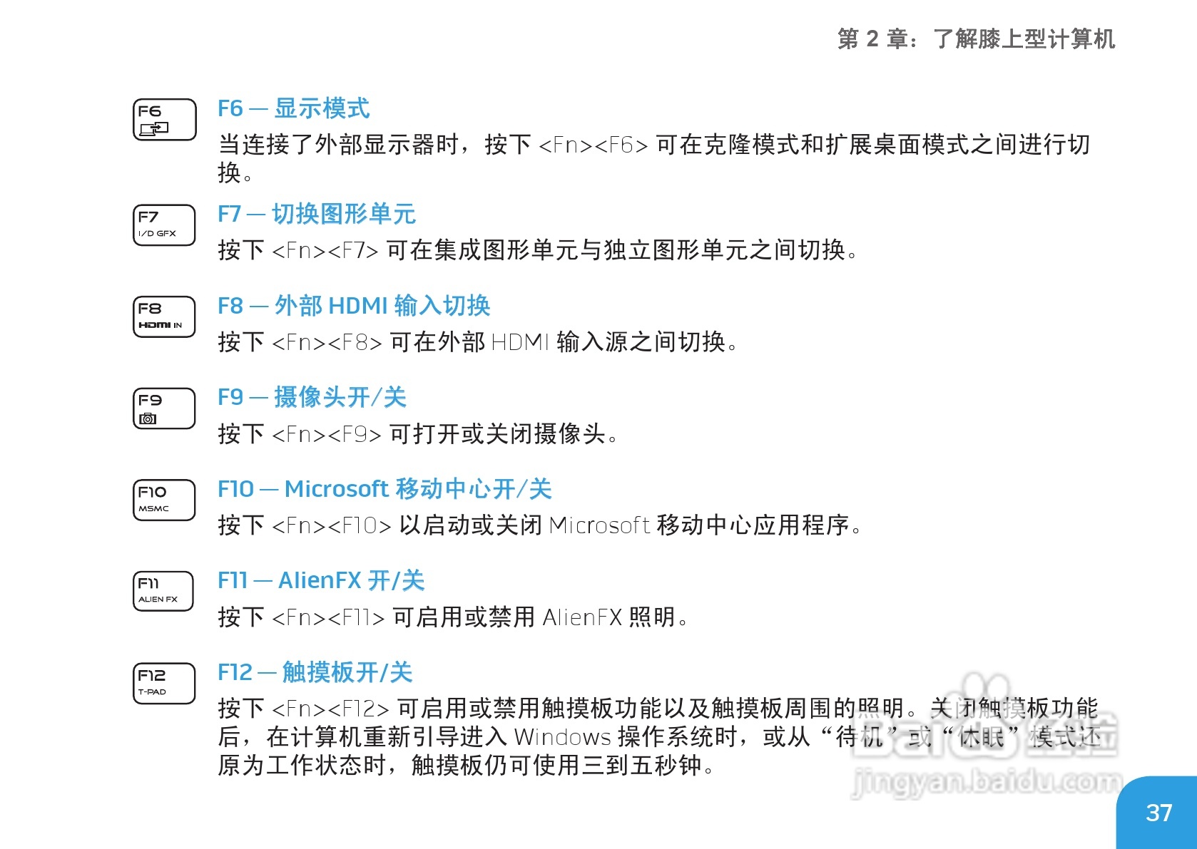 Alienware M17xR3笔记本电脑说明书:[4]