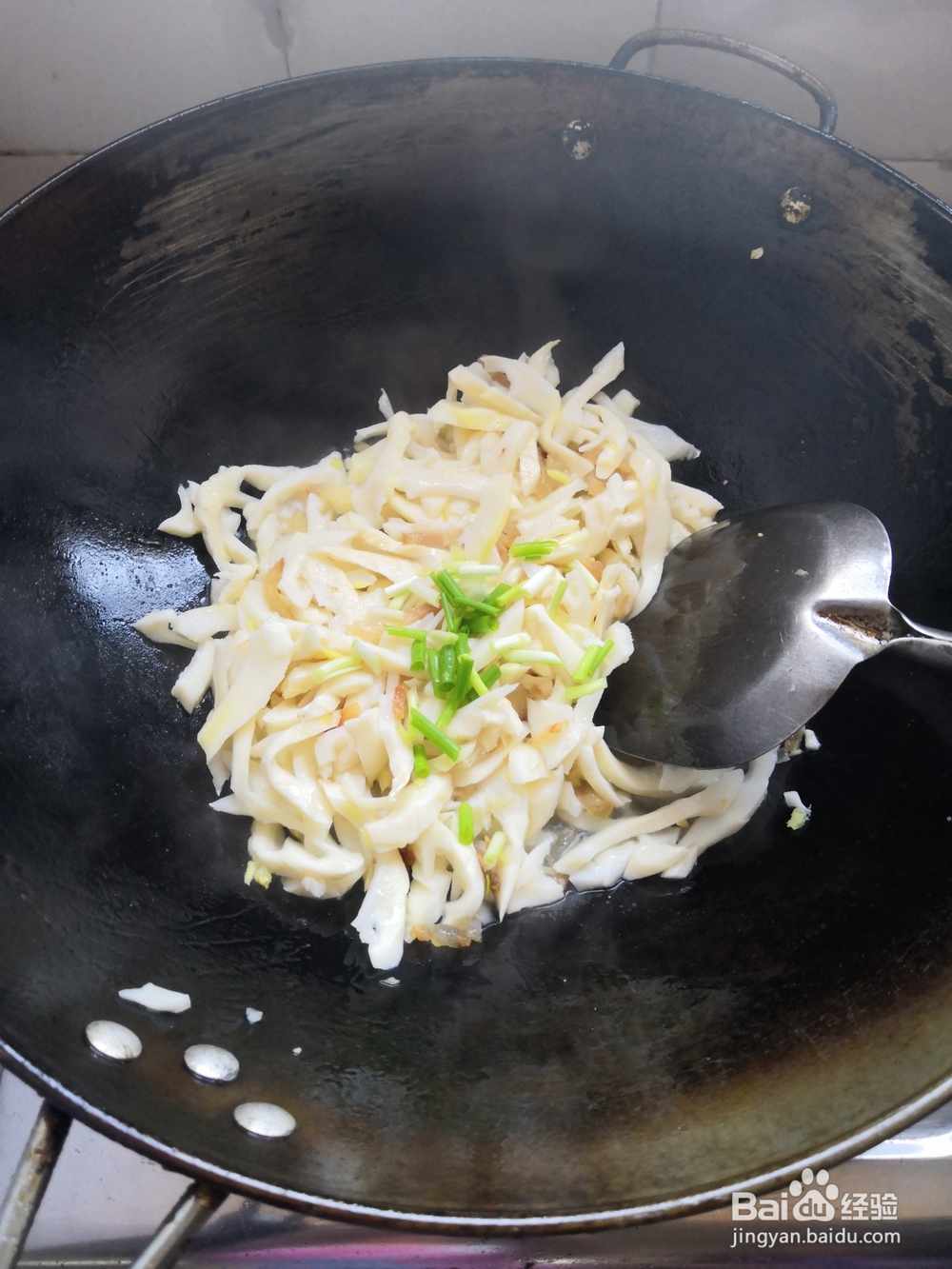 肉条炒笋子的做法