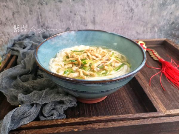 肉丝面#10分钟早餐大挑战#