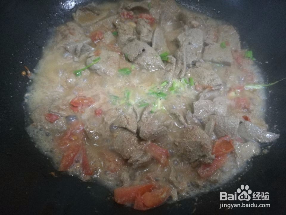 酸汁猪肝的做法