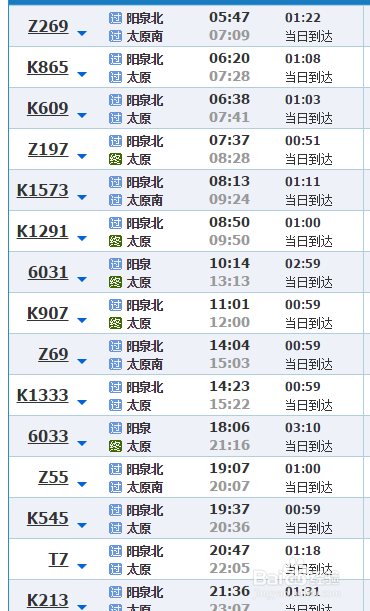 太原到阳泉之正确的跨城出行方式