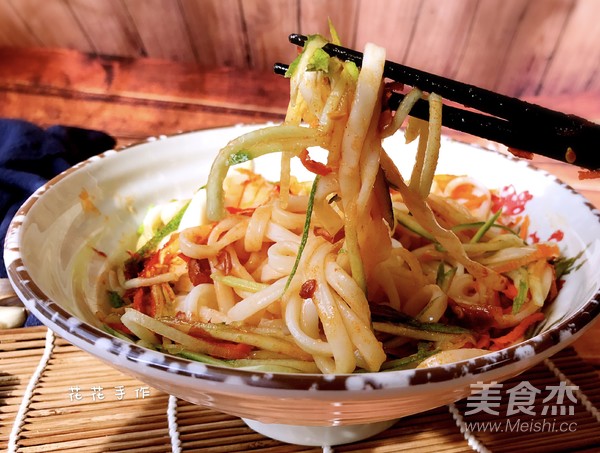 辣味拌面的做法