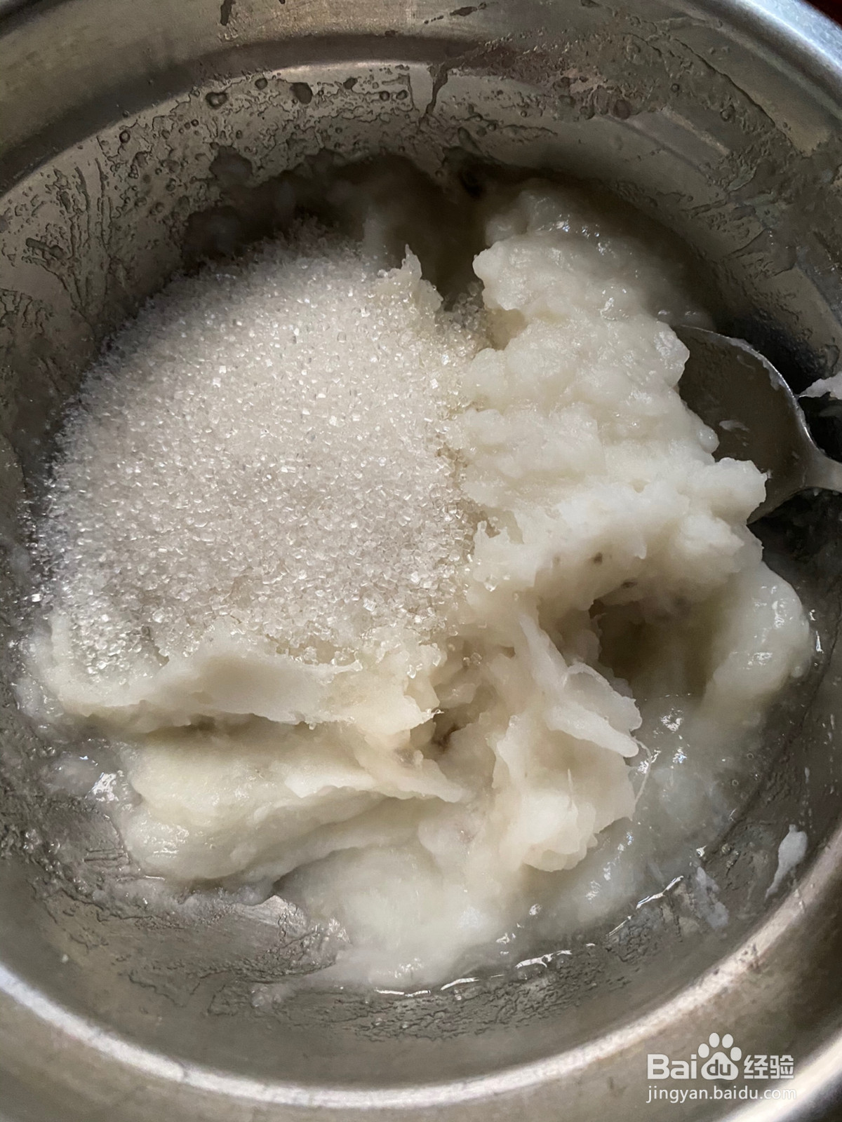 山药芝麻糯米饼的做法