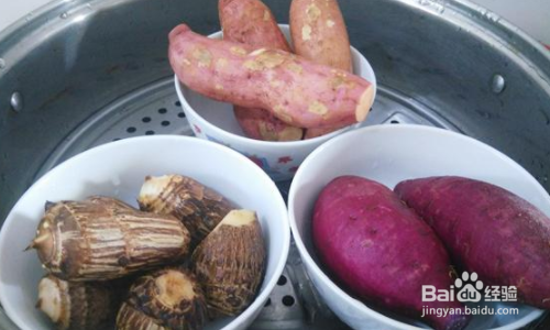 如何制作椰香三色芋圆