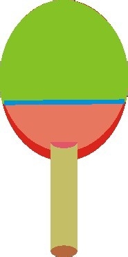 乒乓球拍的制作