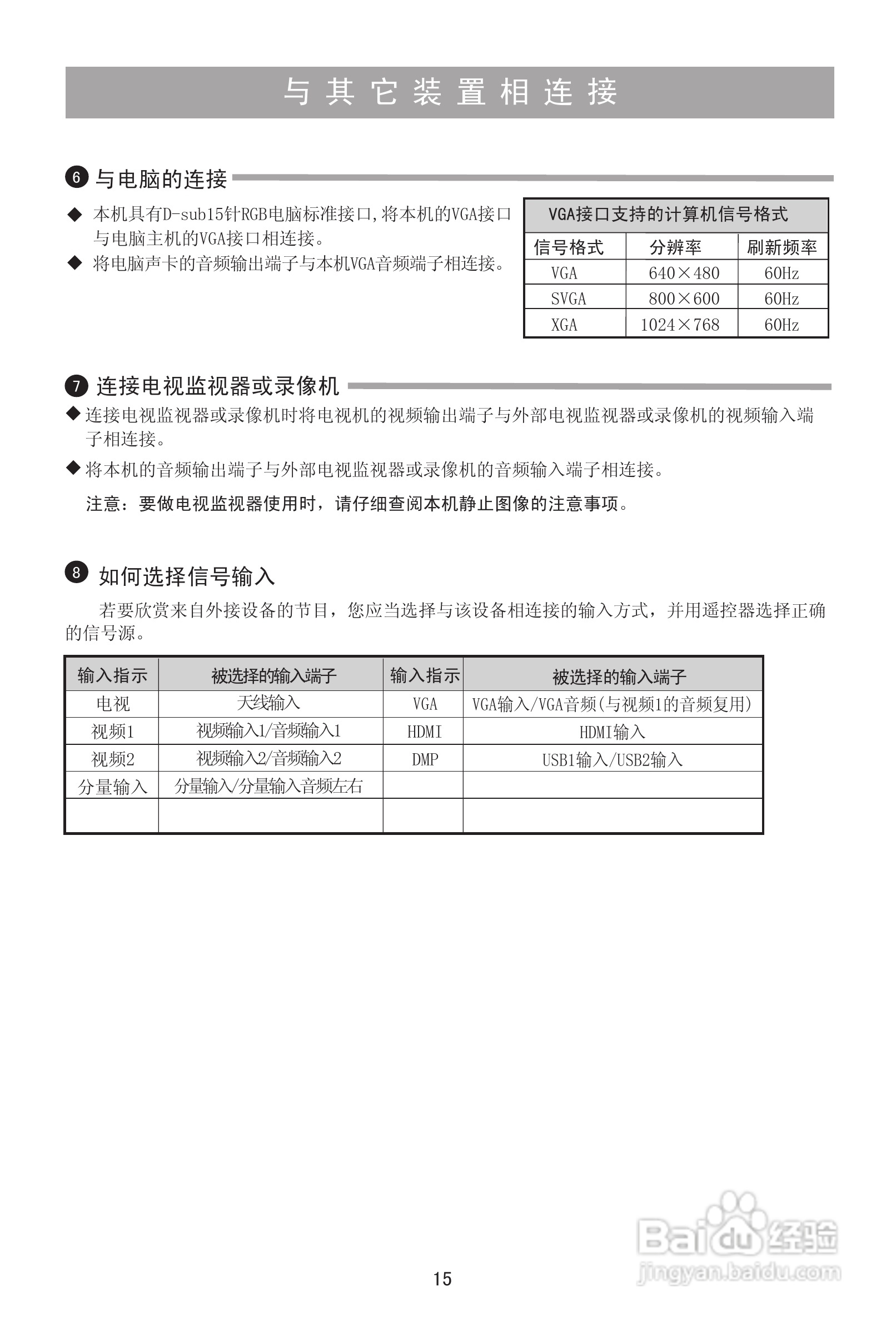 海信TLM42E01G液晶彩电使用说明书:[2]