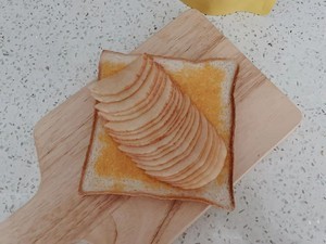 肉桂苹果吐司
