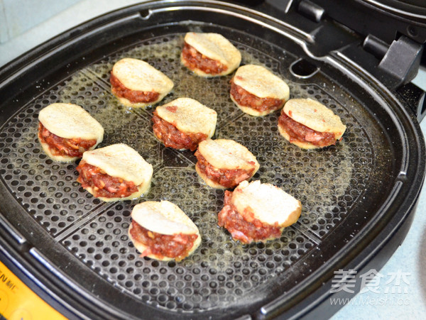 方便美味的台面儿菜—香煎酿肉杏鲍菇