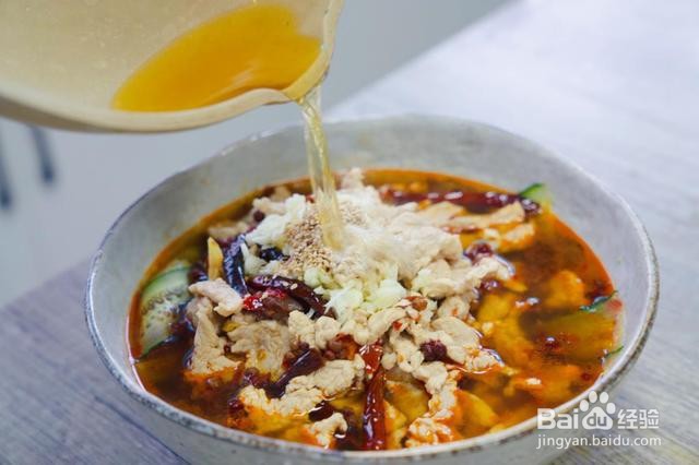 水煮肉片的做法