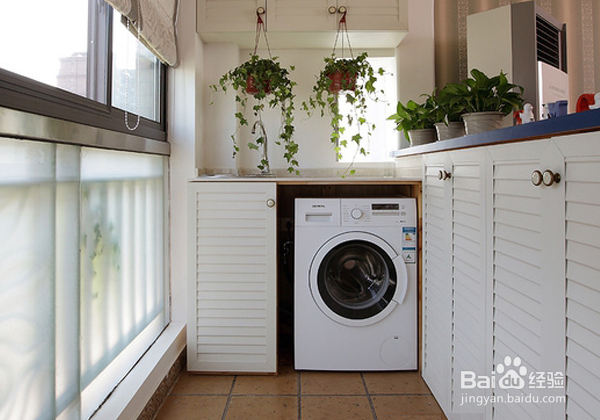 阳台洗衣柜制作方法