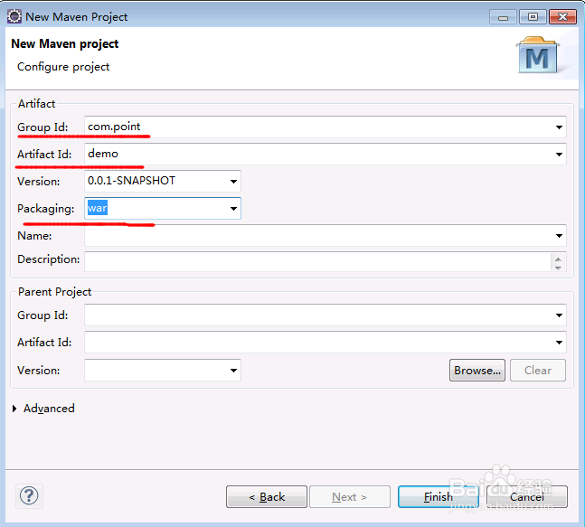使用Eclipse创建Maven Web工程