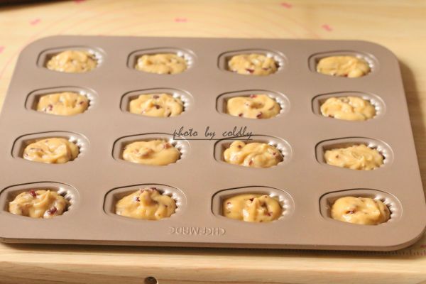 焦糖蔓越莓玛德琳