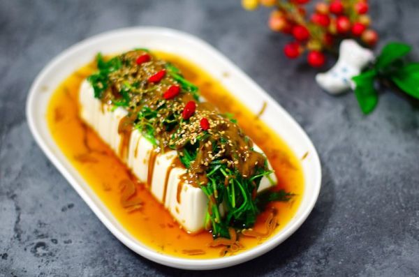 芝麻叶麻将豆腐
