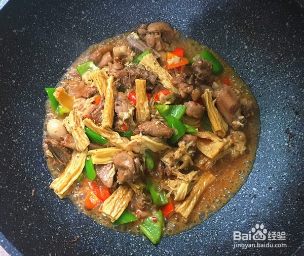 如何制作腐竹烧土鸡
