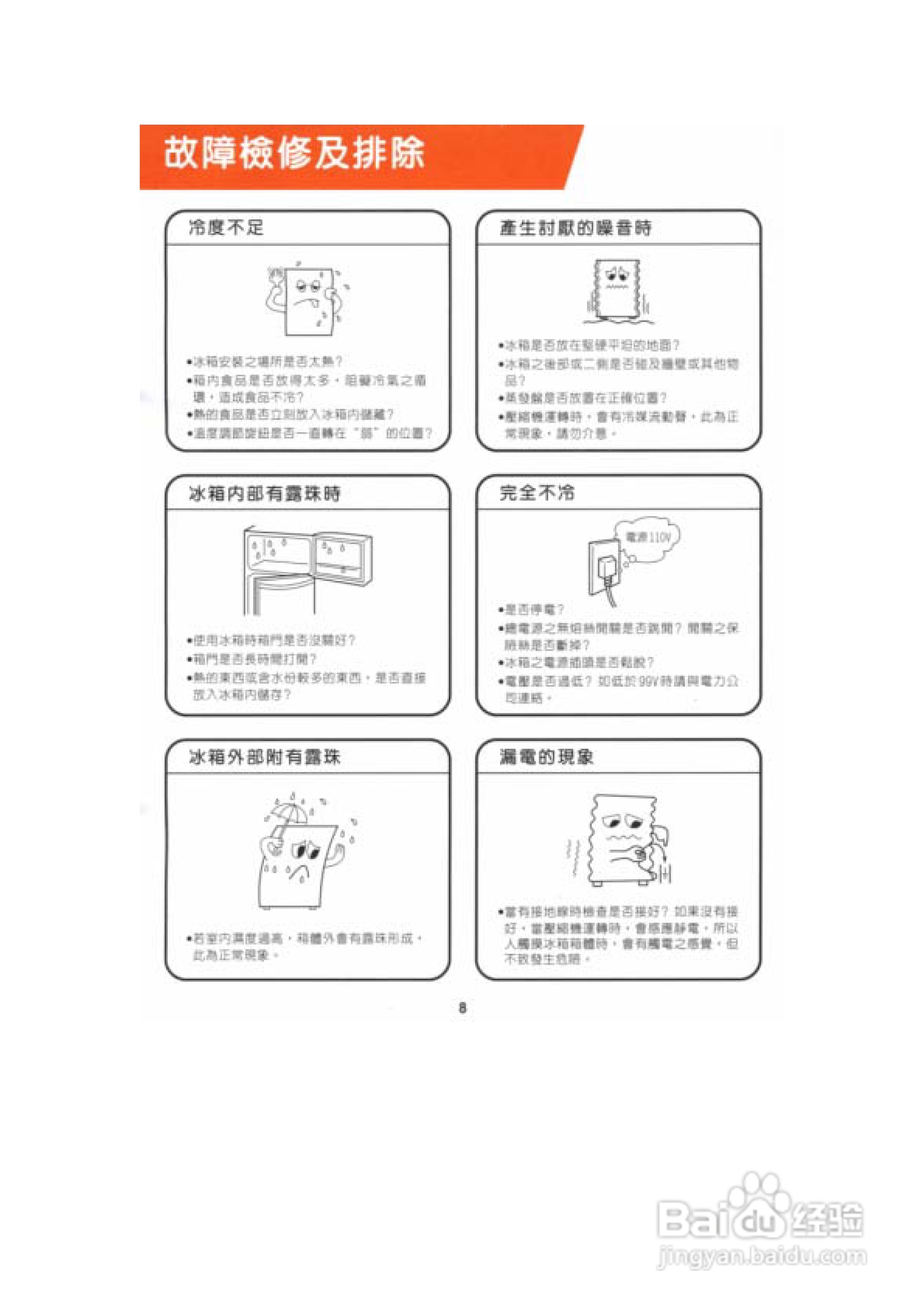歌林KR-MS246N型电冰箱使用说明书