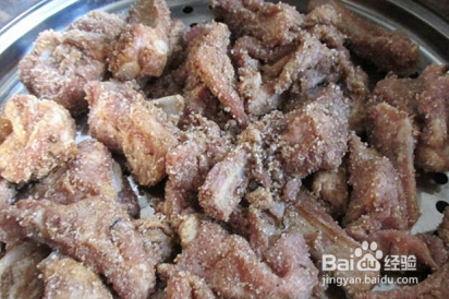 粉蒸羊排的做法