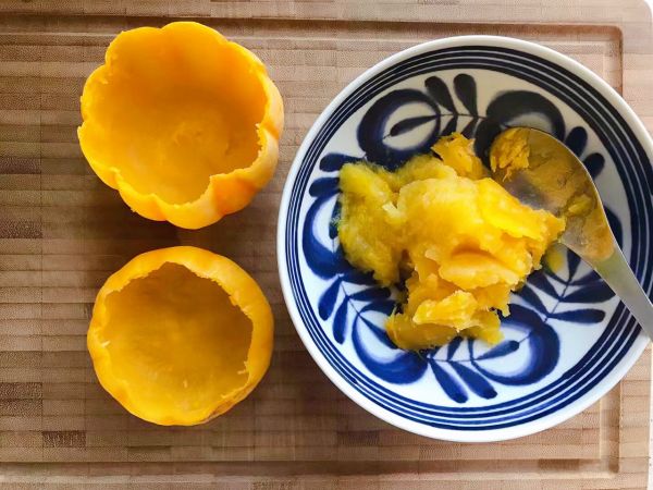 奶香金瓜燕麦糊