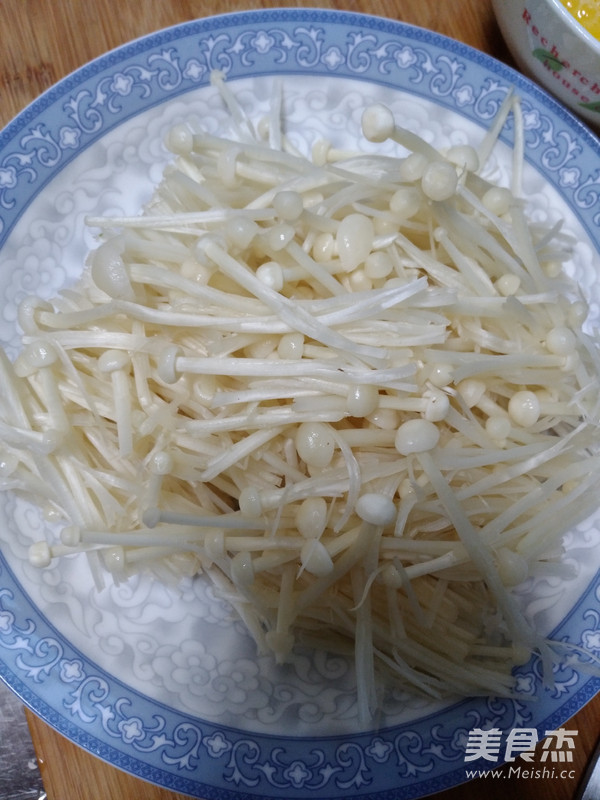 金针菇番茄炒蛋
