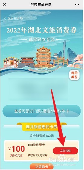 湖北消费券怎么领